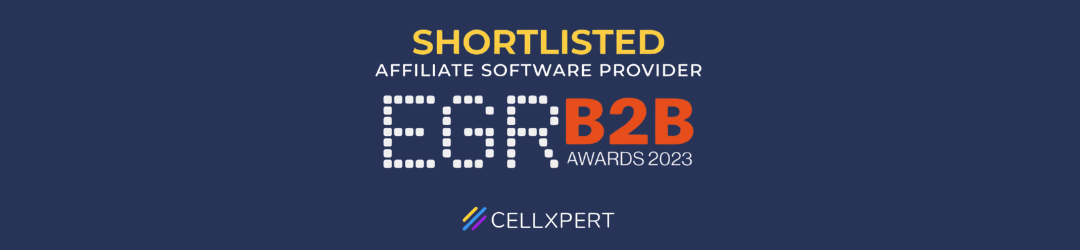 Cellxpert is Shortlisted for Affiliate Software Provider at EGR B2B Awards for 2023